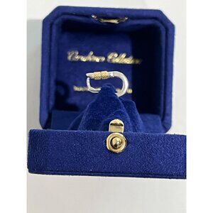 Ramdane Touhami Carabiner Collection Everest Carabina Earring in Silver Gold